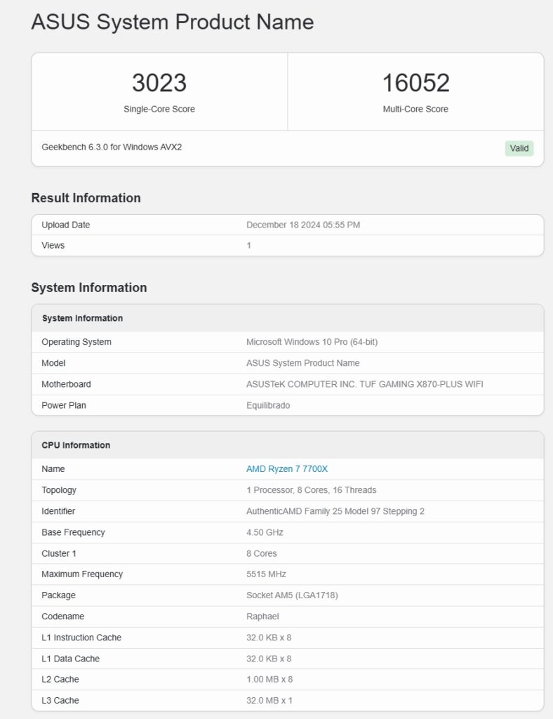 ASUS TUF GAMING X870-PLUS WIFI