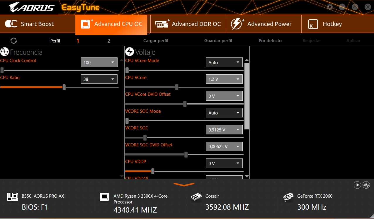 Review Aorus B550i PRO AX 26 Review Aorus B550i PRO AX 25