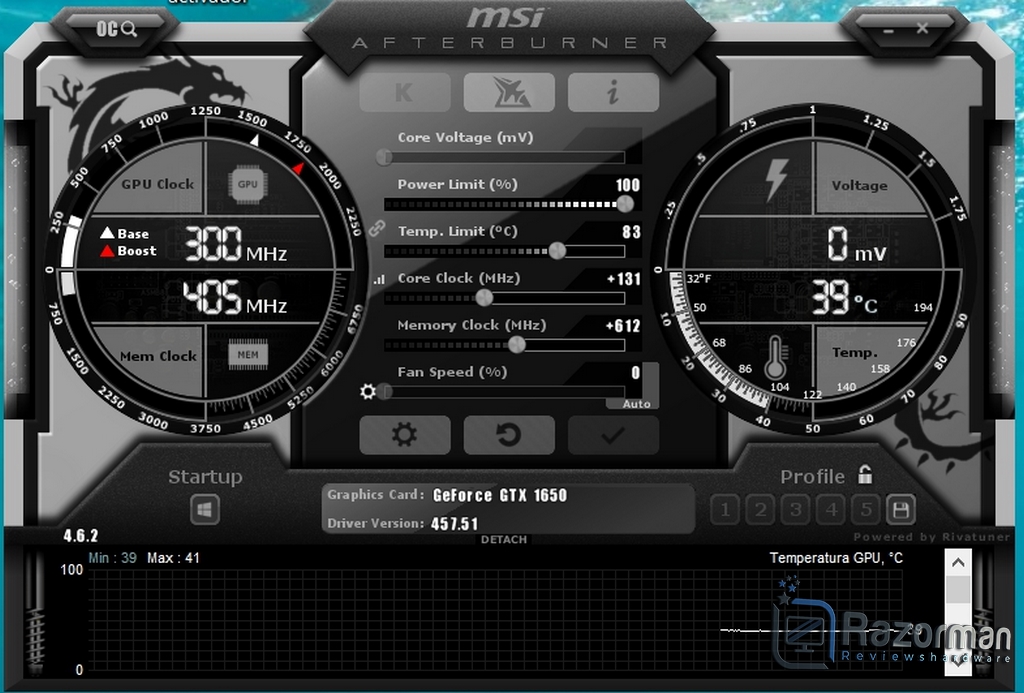 Review Gigabyte Geforce GTX 1650 WINDFORCE OC 4G 46