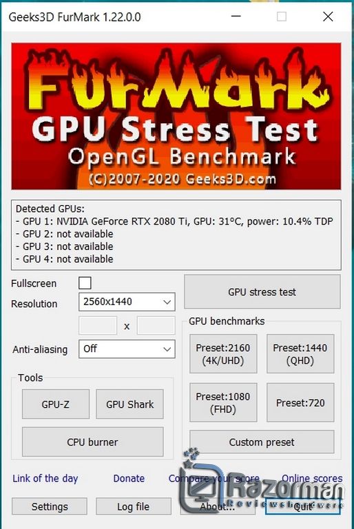 Review MSI Geforce RTX 2080 Ti Gaming X Trio 60