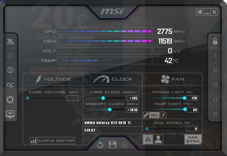 Review MSI GeForce RTX 4070 Ti SUPRIM X 12G 50