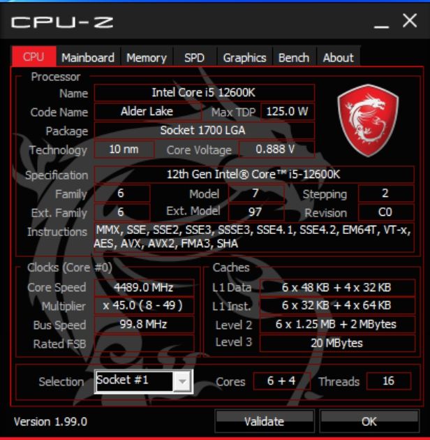 Review MSI MAG B660M MORTAR WiFi DDR4 37
