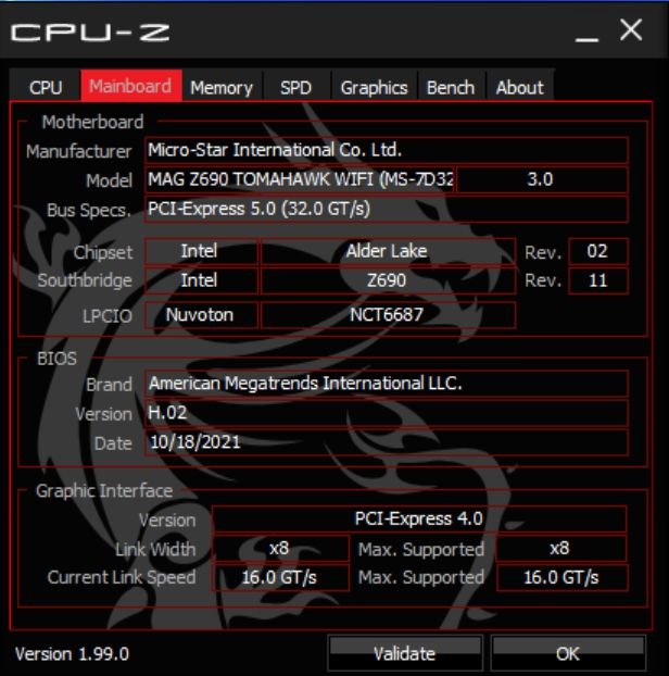 Review MSI MAG Z690 Tomahawk WiFi 38