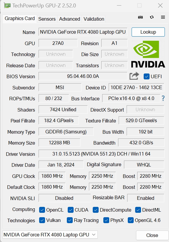 Review MSI Vector GP68 HX 13V 37