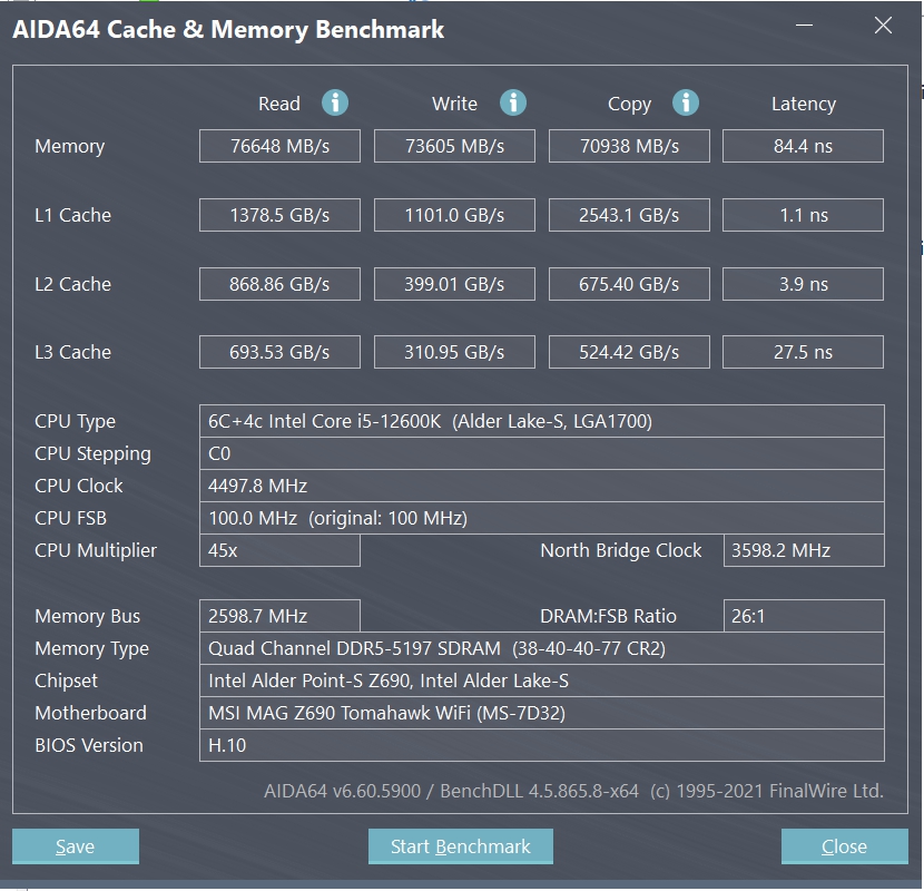 Review MSI MAG Z690 Tomahawk WiFi 44 Review MSI MAG Z690 Tomahawk WiFi 44