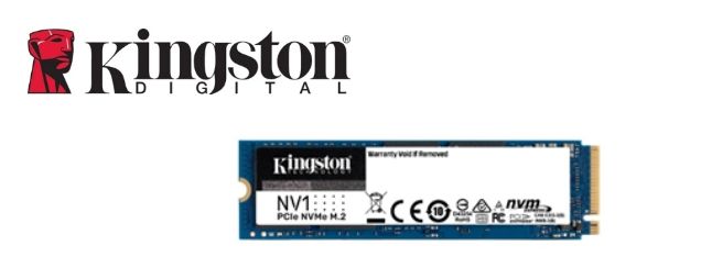 Kingston Digital lanza el nuevo SSD NVMe PCIe NV1
