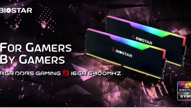 Biostar presenta sus nuevos módulos de memoria RGB DDR5 GAMING X 44 Biostar presenta sus nuevos módulos de memoria RGB DDR5 GAMING X 43