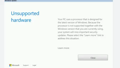 Cómo solucionar el mensaje "El procesador no es compatible con Windows 11" 36
