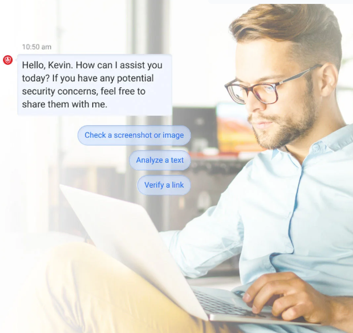 Scamio: un chatbot impulsado por IA para la detección de estafas 2 Scamio: un chatbot impulsado por IA para la detección de estafas 1