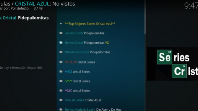 Kodi Cristal Azul: un addon de Kodi para ver contenido multimedia - Guia rápida instalación 14 Kodi Cristal Azul: un addon de Kodi para ver contenido multimedia - Guia rápida instalación 13