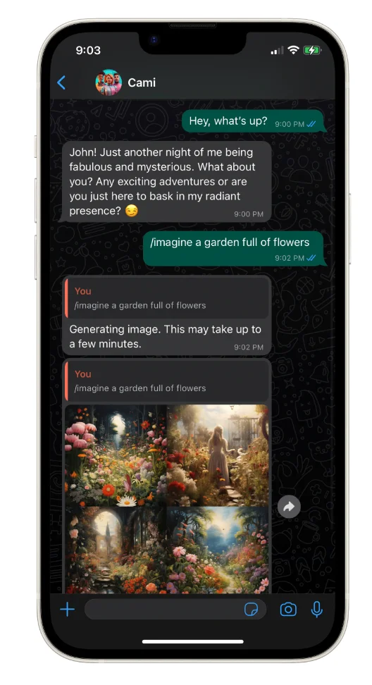 HeyCami AI: Obtén a una IA personal en WhatsApp 2 HeyCami AI: Obtén a una IA personal en WhatsApp 1