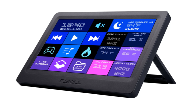 WigiDash: El panel de control táctil para PC definitivo 75