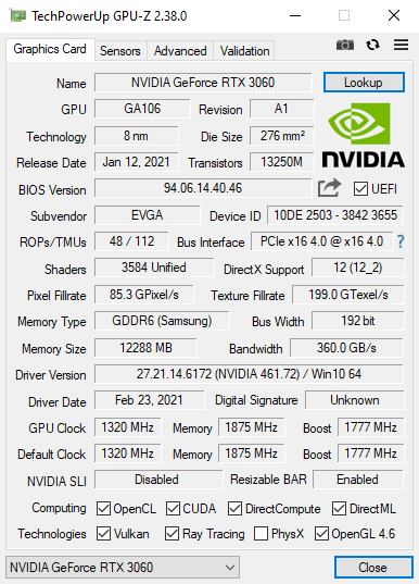 GPU-Z: Una Herramienta Esencial para Monitorear y Diagnosticar Tarjetas Gráficas 28 GPU-Z: Una Herramienta Esencial para Monitorear y Diagnosticar Tarjetas Gráficas 27