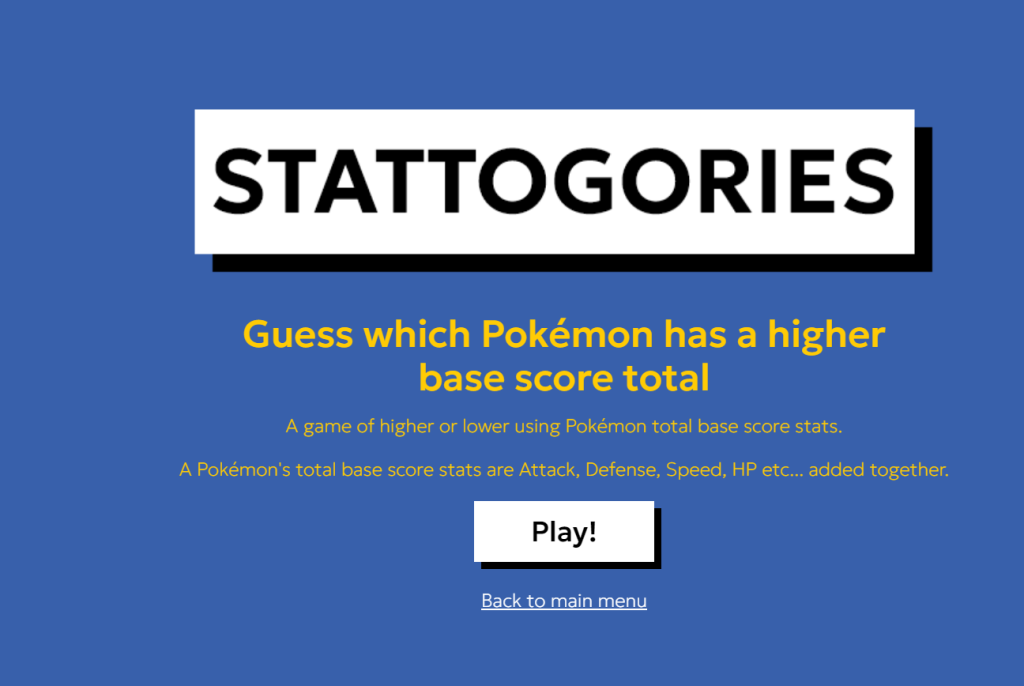 Pokémon Higher or Lower 2 Pokémon Higher or Lower 1
