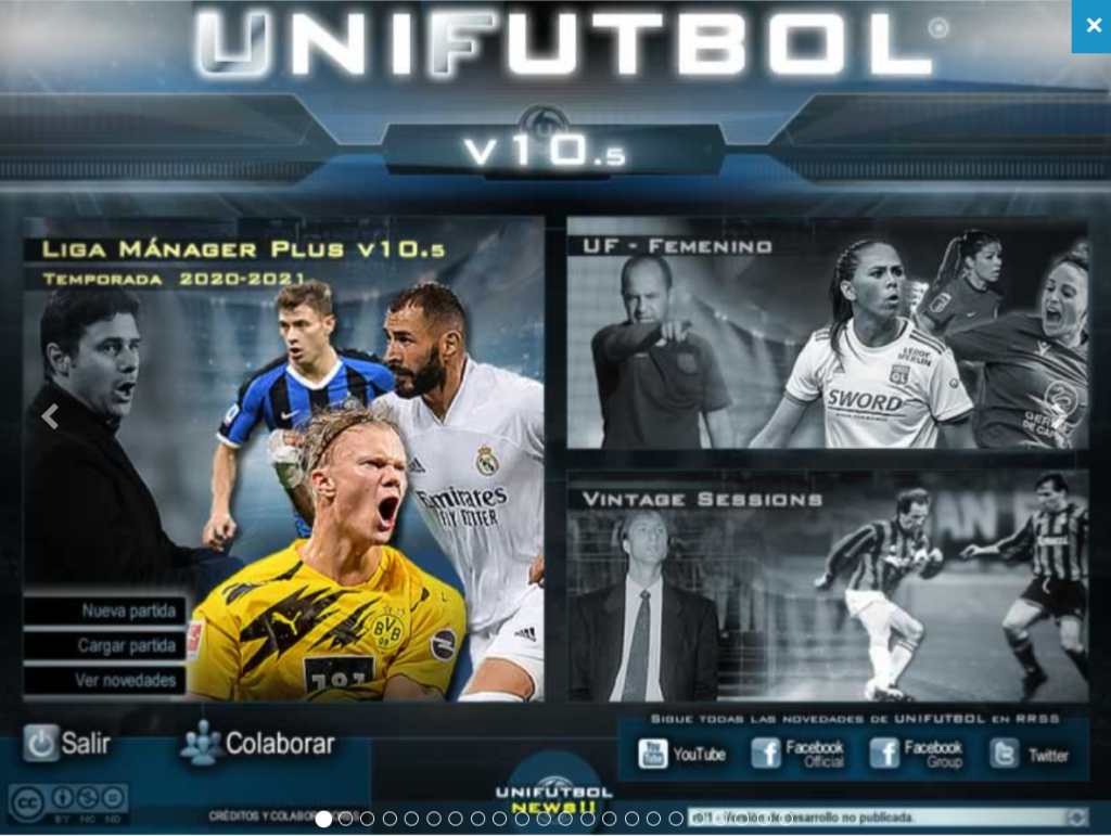 Unifutbol: el simulador de fútbol gratuito 1