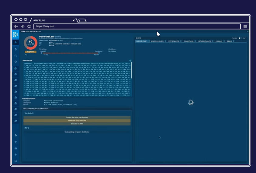 AnyRun: Una herramienta de análisis de malware en línea 2 AnyRun: Una herramienta de análisis de malware en línea 1
