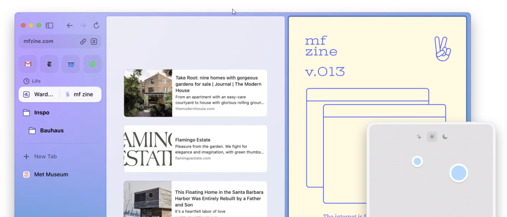 Arc Browser: Un navegador web moderno y minimalista 2 Arc Browser: Un navegador web moderno y minimalista 1