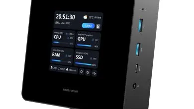 Minisforum UH185 Ultra: un mini PC con pantalla táctil integrada 30 Minisforum UH185 Ultra: un mini PC con pantalla táctil integrada 29