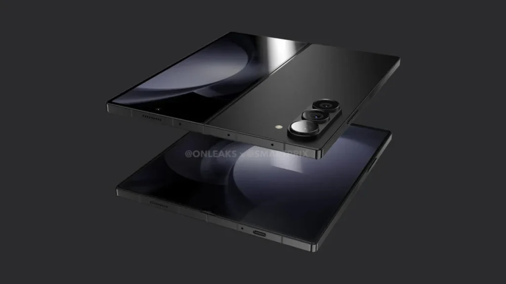 Se filtran renders del Samsung Galaxy Z Fold 6: un diseño más ancho y cuadrado 2 Se filtran renders del Samsung Galaxy Z Fold 6: un diseño más ancho y cuadrado 1