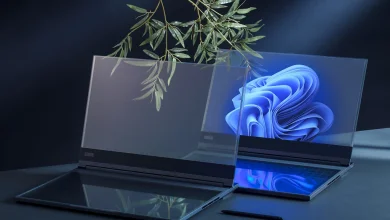 Lenovo presenta un portátil con pantalla transparente (pero no lo podrás comprar) 43