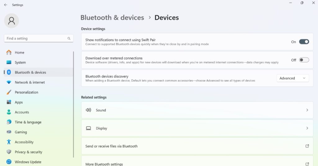 Windows 11 Build 26052 permite buscar ahora más fácil dispositivos Bluetooth desconocidos 2 Windows 11 Build 26052 permite buscar ahora más fácil dispositivos Bluetooth desconocidos 1