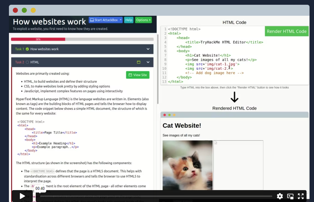 TryHackMe: Aprendizaje interactivo de ciberseguridad