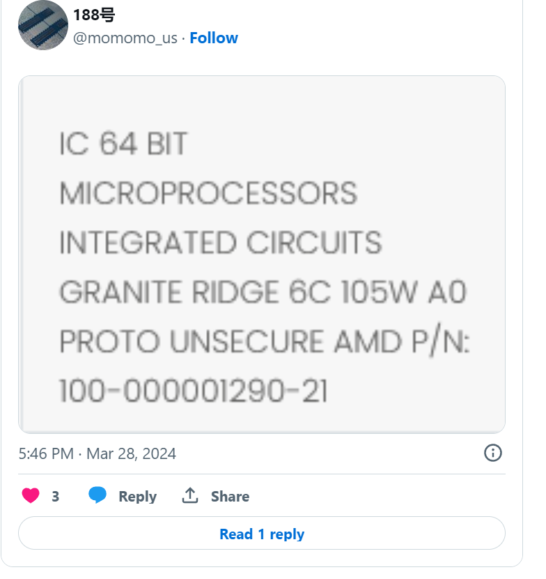 AMD Ryzen Granite Ridge