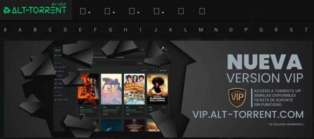 Alt-Torrent | Web Torrents | Razorman, Noticias de Informática.