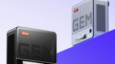 Tianbao Gem12:potente mini PC con pantalla integrada con lector de huellas 2 Tianbao Gem12:potente mini PC con pantalla integrada con lector de huellas 1