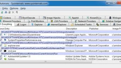 Autoruns: configura los programas que se ejecutan al arrancar Windows 1 Autoruns para Windows