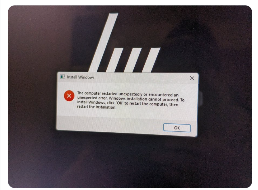 windows 11 24H2 build 2600 errores