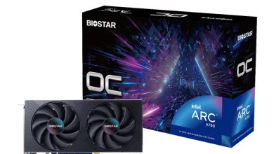 BIOSTAR presenta la tarjeta gráfica Intel Arc A750 OC 6 biostar INTEL ARC A750 OC