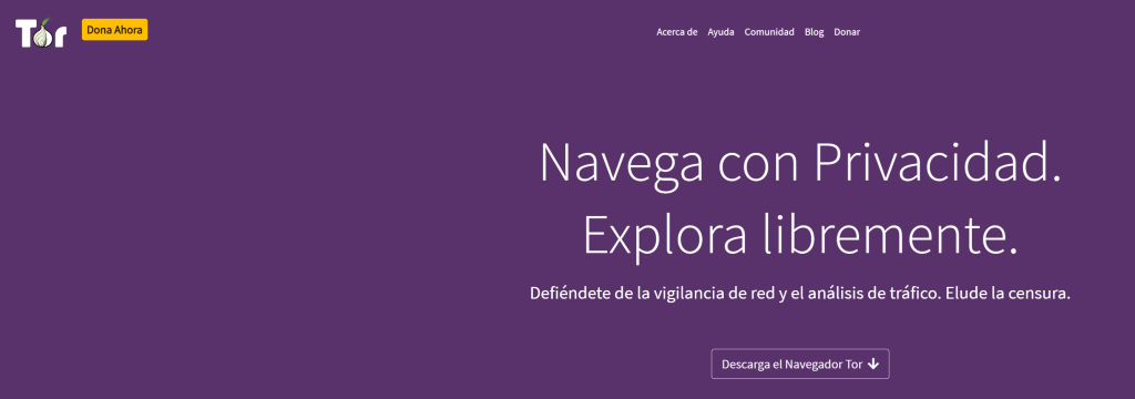 ¿Que es la Dark Web y como se navega? 1 navegador tor dark web