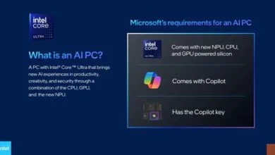 Microsoft detalla los requisitos de los PC con IA para Windows 11 10 PC con IA