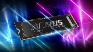 Gigabyte presenta su nueva unidad SSD Gen5 AORUS Gen5 14000 SSD en la Computex 2024 24 AORUS Gen5 14000 SSD