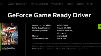 Drivers Nvidia 556.12 WHQL disponibles, link descarga directa 7 Drivers Nvidia 556.12 WHQL