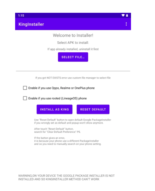 KingInstaller KingInstaller