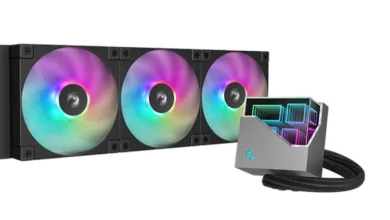 DeepCool presenta sus RL Serie Cube ARGB 4 Deep Cool Cube ARGB AIO