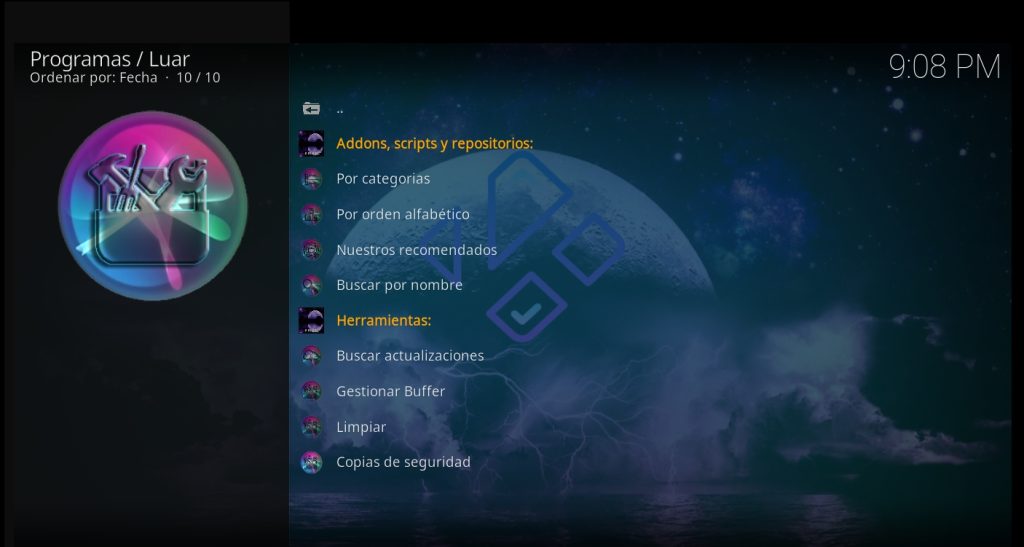 Actualizar a KODI 3.0.10 Actualizar a KODI 3.0.10