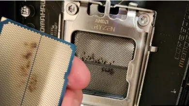 Ryzen 7 9800X3D quemado
