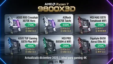 Las 6 mejores placas base para AMD Ryzen 7 9800X3D en Diciembre de 2025 8 6 mejores placas base AMD Ryzen 7 9800X3D
