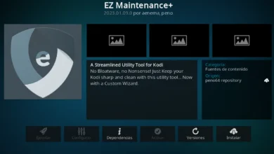 ¿Cómo se instala el addon EZ Maintenance para KODI? Guía paso a paso 8 EZ Maintenance