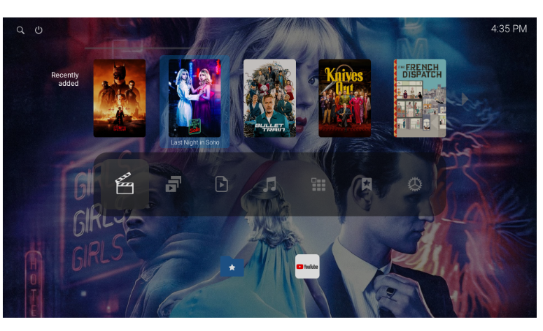 Confluence Zeitgeist KODI Confluence Zeitgeist en KODI
