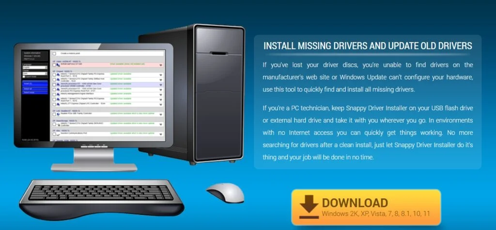 Snappy Driver Installer Snappy driver Installer