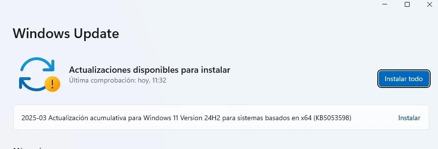 Windows 11 24H2 problemas