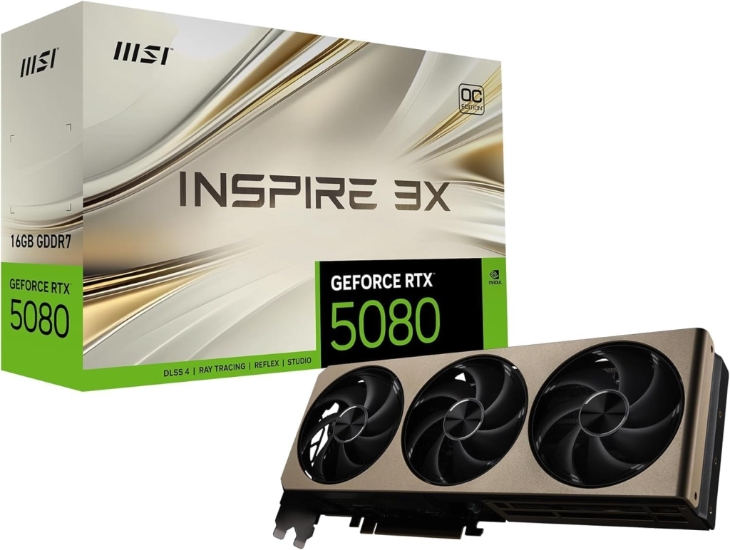 NVIDIA GeForce RTX 5080 (16 GB) NVIDIA GeForce RTX 5080 (16 GB)