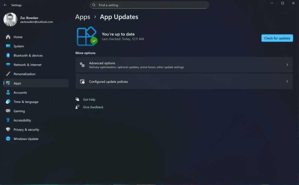 Windows 11 Insider Preview Build 25905