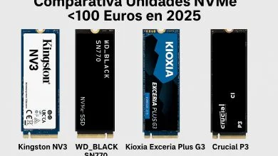 Comparativa unidades NVMe 2025