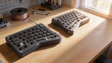 teclado 3d impreso