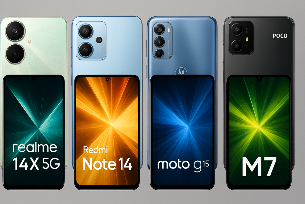 4 smartphones bajo precio en 2026